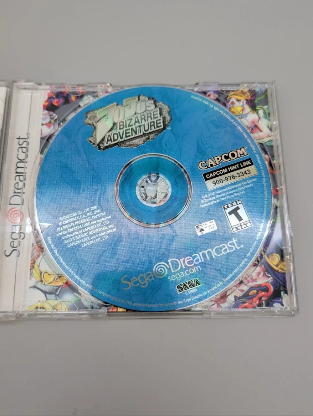 JoJo's Bizarre Adventure Tested Working (Sega Dreamcast, 2000)